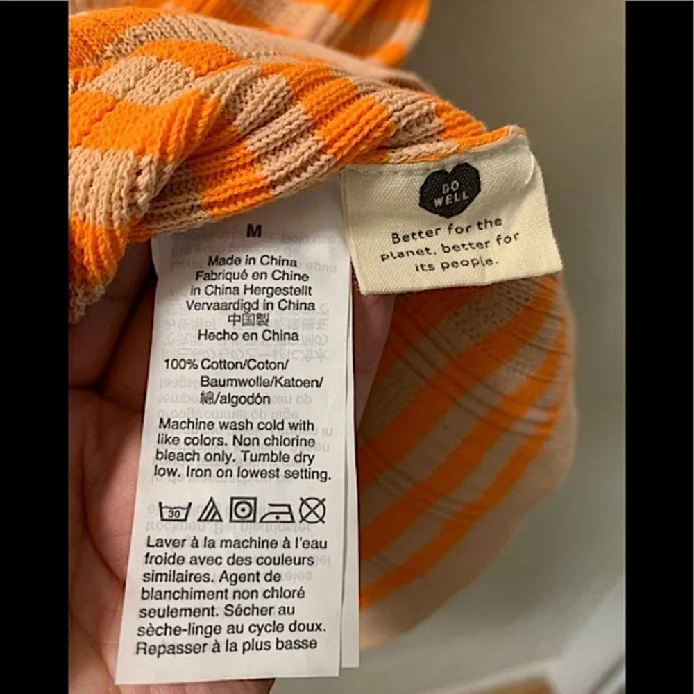 Madewell Ringer Sweater Tee in Neon Stripe - Picture 6 of 6